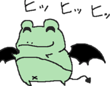 Ran-kun of the frog sticker #11354932
