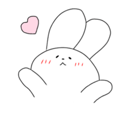rabbit and rabbit and rabbit sticker #11355435