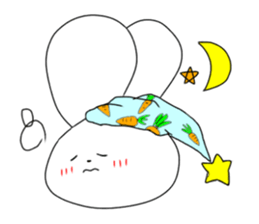 rabbit and rabbit and rabbit sticker #11355439