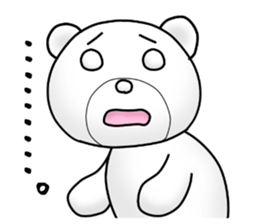 Shouting BEAR sticker #11355606