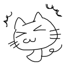 Loose cat by Saichibi sticker #11355938
