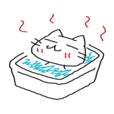 Loose cat by Saichibi sticker #11355941