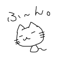 Loose cat by Saichibi sticker #11355944