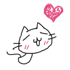 Loose cat by Saichibi sticker #11355945