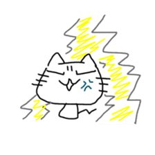 Loose cat by Saichibi sticker #11355946