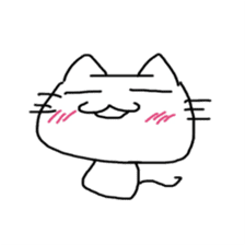 Loose cat by Saichibi sticker #11355957