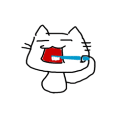 Loose cat by Saichibi sticker #11355959