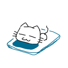 Loose cat by Saichibi sticker #11355961