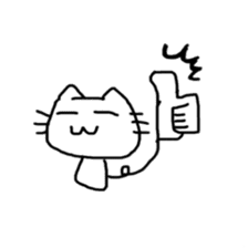 Loose cat by Saichibi sticker #11355962