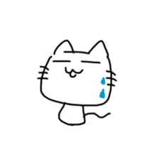 Loose cat by Saichibi sticker #11355972