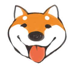 a dog called Japanese Shiba Inu sticker #11356137