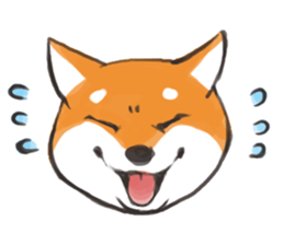 a dog called Japanese Shiba Inu sticker #11356147