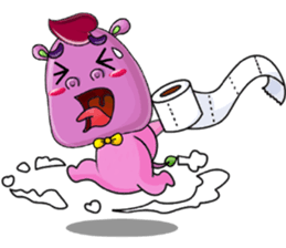 Red Heart Cartoon Lover sticker #11356340