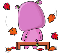 Red Heart Cartoon Lover sticker #11356352