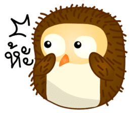 Yui cute Owl sticker #11356424