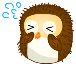 Yui cute Owl sticker #11356427