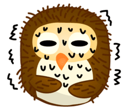 Yui cute Owl sticker #11356438