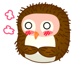 Yui cute Owl sticker #11356441