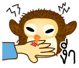 Yui cute Owl sticker #11356445