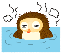 Yui cute Owl sticker #11356448