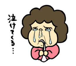 Melancholy mom sticker #11356483