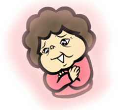 Melancholy mom sticker #11356486