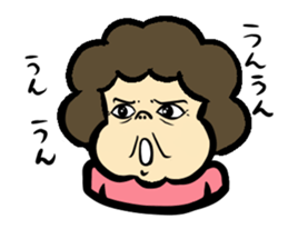 Melancholy mom sticker #11356489