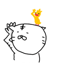 What happened? White Tiger 4 sticker #11356653