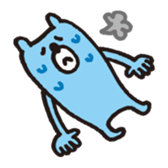 Handwritten Colorful Bear sticker #11356873