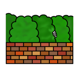 UZAI man daily life sticker #11357420