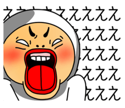 UZAI man daily life sticker #11357452