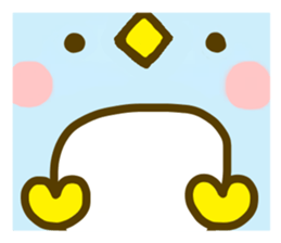 Penguin Brother penpen Yokutukau sticker #11357495