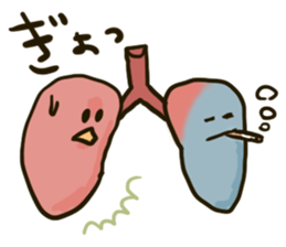 Human body daily sticker #11357630