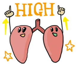 Human body daily sticker #11357631