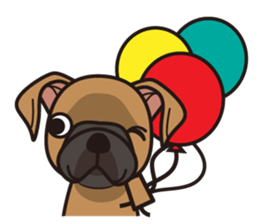 iinu - Petit Brabancon sticker #11357977