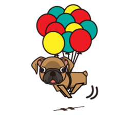 iinu - Petit Brabancon sticker #11357978