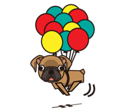 iinu - Petit Brabancon sticker #11357978