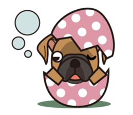 iinu - Petit Brabancon sticker #11357979