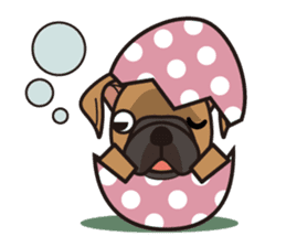 iinu - Petit Brabancon sticker #11357979