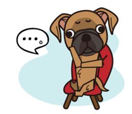 iinu - Petit Brabancon sticker #11357986