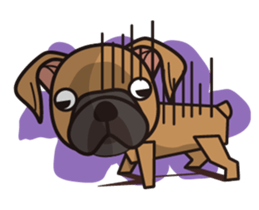 iinu - Petit Brabancon sticker #11357989