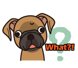 iinu - Petit Brabancon sticker #11357992