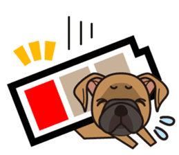 iinu - Petit Brabancon sticker #11358003