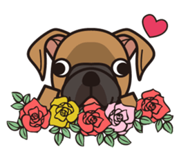 iinu - Petit Brabancon sticker #11358006