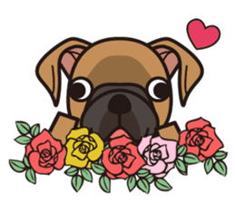 iinu - Petit Brabancon sticker #11358006