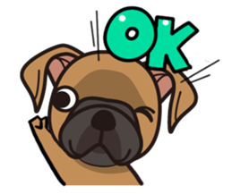 iinu - Petit Brabancon sticker #11358010