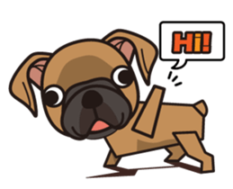 iinu - Petit Brabancon sticker #11358013