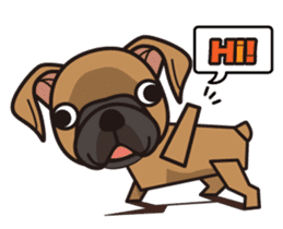 iinu - Petit Brabancon sticker #11358013