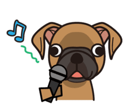 iinu - Petit Brabancon sticker #11358015