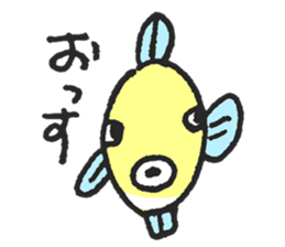 Cynical fish's Sticker sticker #11358336